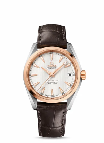 Omega Seamaster Aqua Terra 150M Master Co-Axial 38.5 Stainless Steel / Red Gold / Silver 231.23.39.21.02.001 (23123392102001)